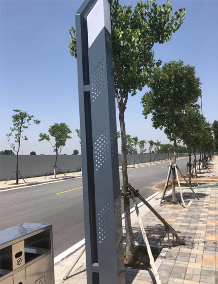新鄉原陽縣異性路燈