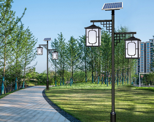 銅陵3米庭院燈 LED歐式照明燈小區(qū)公園別墅景觀路燈太陽能庭院燈