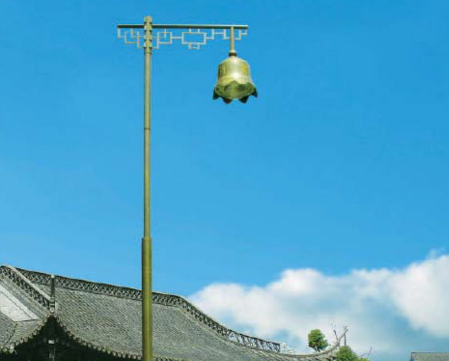 嘉峪關中式仿古庭院燈市電款 古鎮古建筑簡約市電路燈 led園林燈庭院燈